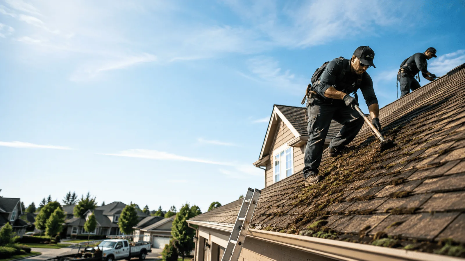 Roof Moss Removal in Broaddus, TX near me